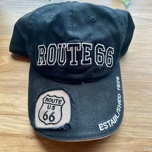 Black Route 66 Cap